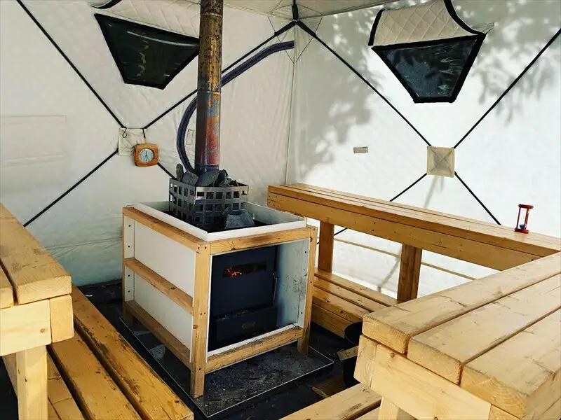 地産地消の銭湯みたいなテントサウナ「公衆アウトドアサウナ ノサウナ ODAWARA」の1日利用券【 サウナ 神奈川県 小田原市 サウナ】