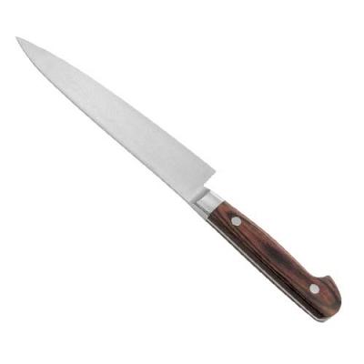 ふるさと納税 関市 ペティ150mm 伊勢屋治平 モリブデン鋼 口金付 マホガニーパッカー柄 (B-2) |  | 02