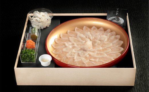 ミシュラン三ツ星獲得★★★料亭山田屋　とらふぐ刺し（6人前）［冷蔵］