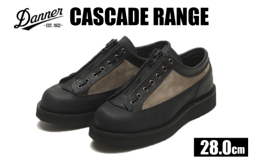 DANNER 紳士靴 カスケードレンジ ブラック【28.0cm】 [STUMPTOWN渋谷店 石川県 志賀町 sk17jkf70294-9] 靴 くつ レザー 革 紳士