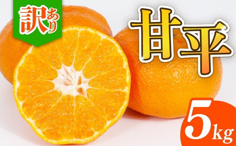 
                  【先行受付】訳あり 甘平 5kg【発送期間: 2月上旬～2月下旬】高級 ブランド 人気 蜜柑 みかん ポンカン 果物 フルーツ 柑橘 甘い 前田ファーム 愛媛県 愛南町 
                