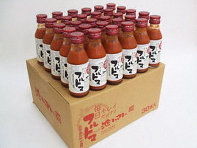 トマトジュース 無塩 無添加 （ホワイト100ml）30本セット 100ml × 30本入 1本に約5個分のフルーツトマト トマトジュース 糖度9度以上 ドリンク 飲み物【池トマト】 [BQAG007