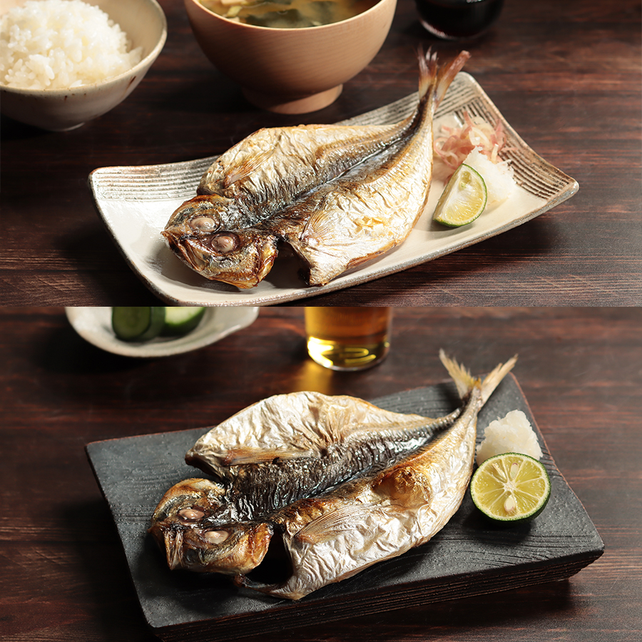 ＜NUMAZU HIMONO AWARD受賞＞あじ干物食べ比べ5枚セット（三越伊勢丹選定）