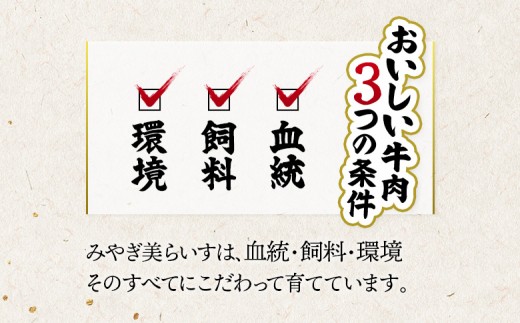 【古今東北】 宮城県産 特選仙台牛 A5ランク 美らいす和牛 焼き肉用セット（モモ・ロース） 480g（ロース 200g / も