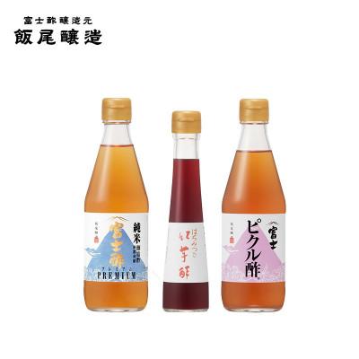 ふるさと納税 宮津市 富士酢プレミアム・はちみつ入り紅芋酢・富士ピクル酢セット