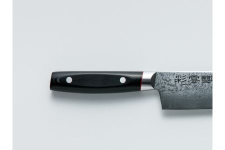 ダマスカス包丁 彩雲 三徳　H29-14【最長8ヶ月を目安に配送】