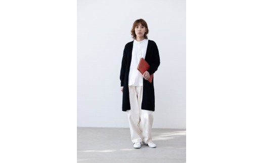 
                  ニット ウエストリボン付き 羽織ニット (クロ) サイズフリー レディース 服 ファッション おしゃれ 日本製 春 秋 冬 無地 贈り物 祝い 誕生日 卒業 プレゼント ギフト クリスマス 新潟県 見附市
                