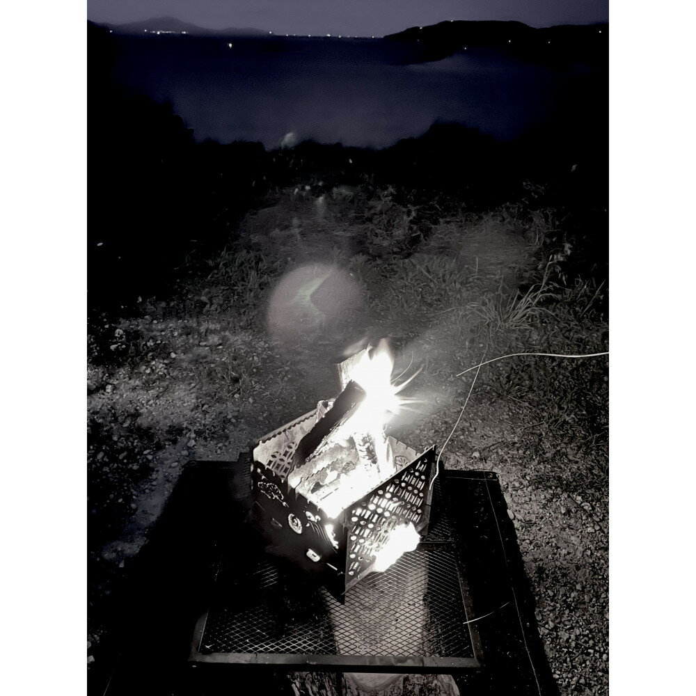 【ふるさと納税】3WAY焚火BOX和柄 スタンダードセット