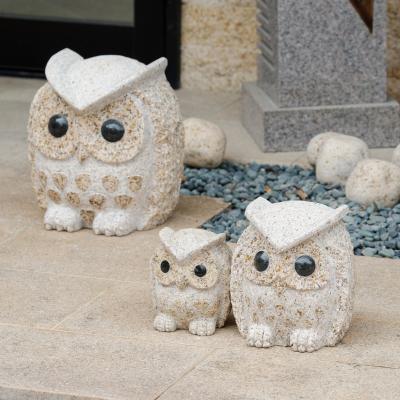 ふるさと納税 宍粟市 ふくろうの置物　(中)　AE3 |  | 03