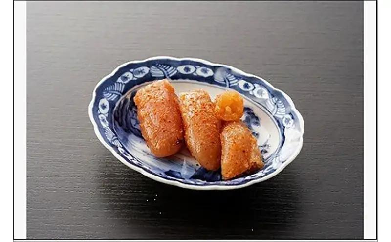 博多料亭造りブランデー仕込みからし明太子（切れ子）