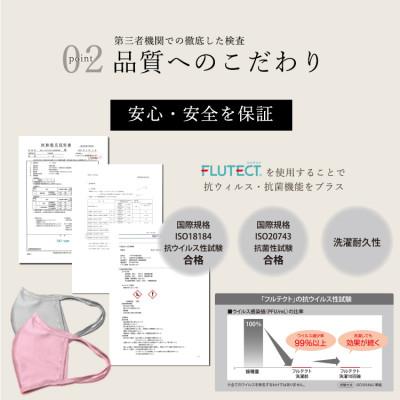 ふるさと納税 忠岡町 飛沫防止 マスク フルテクト  ピンク 2枚組(大人用・男女兼用) |  | 03