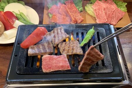 【肉屋くらは】近江牛 焼肉1kg（自家製タレ漬け焼肉用500g・焼肉用500g）［冷凍］