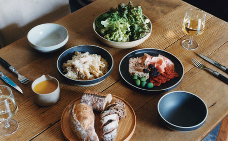 【波佐見焼 HASAMI PORCELAIN】ミッドディープラウンドボウル ナチュラル 145mm 2点セット 食器【東京西海】【ハサミポーセリン】[DD209] 波佐見焼