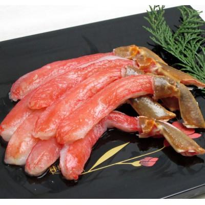 ふるさと納税 阪南市 【2025年3月中旬発送】生ずわい蟹 カニしゃぶ用 棒肉1.0kg((20〜25本)×2袋) | 