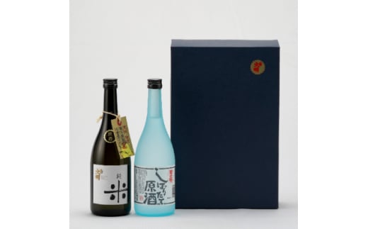 
            菊文明　合鴨純米原酒・しぼりたて原酒セット【1211320】
          