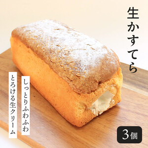 生かすてら 冷凍 3個 カステラ ケーキ  けーき