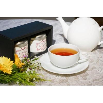 ふるさと納税 横浜市 &lt;ラ・テイエール&gt;横浜元町紅茶セット　35g×2種類
