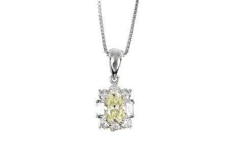 【一点もの】ダイヤモンド（0.606ct）プラチナペンダント　R65　K05096-H