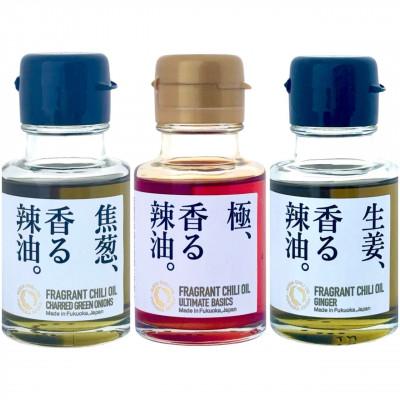 ふるさと納税 飯塚市 池田辣油「香る辣油」3種セットA