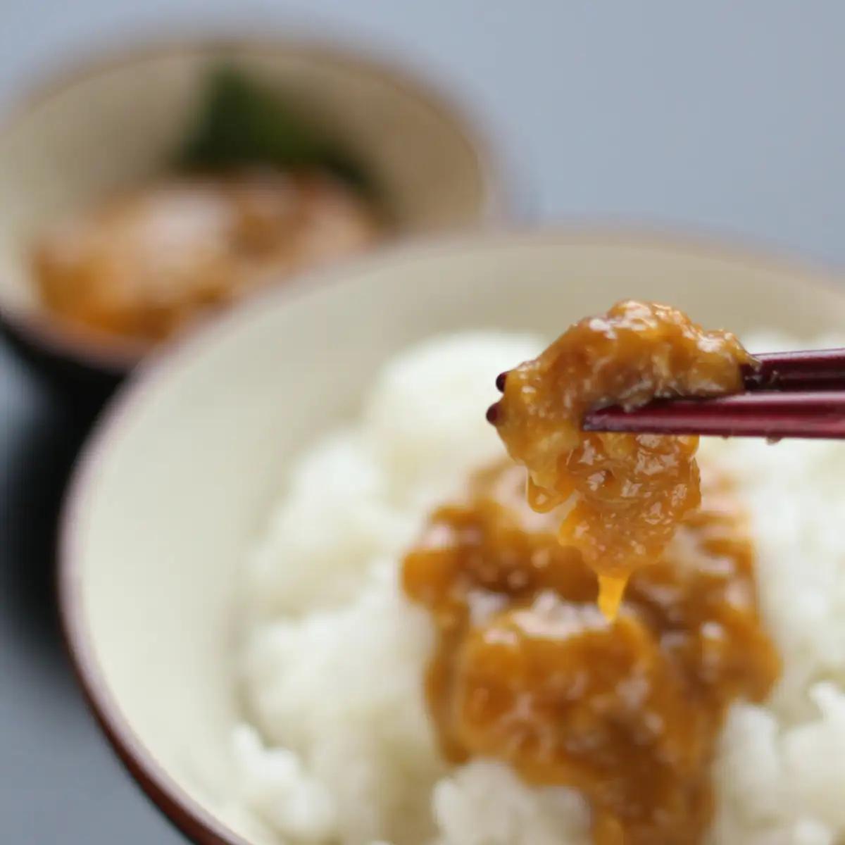 奥尻 粒うに 瓶詰め (5本入り) ミョウバン不使用 1本 60g (2本入箱＋3本入箱) 高田水産 冷凍 | キタムラサキウニ 島ウニ ウニ 雲丹 無添加 無着色 低塩 一夜漬け 塩うに 瓶 珍味 