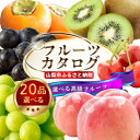 【ふるさと納税】後からゆっくり選べる!フルーツカタログ20品選べる『プレミアムギフトカタログ』桃 シャインマスカット_ ギフト カタログ あとから選べる 山梨 桃 シャインマスカット フルーツ 果物 あとから セレクト スイーツ 米 肉 日本酒 ワイン 贈答 飲料 【1134572】