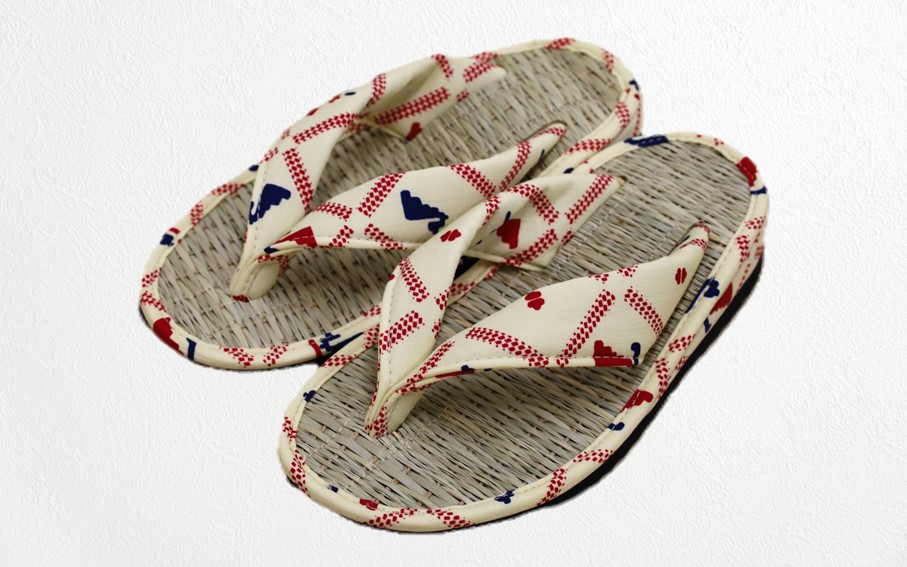 呉服屋さんの七島イ草履（女性用Mサイズ・Lサイズ）・通
