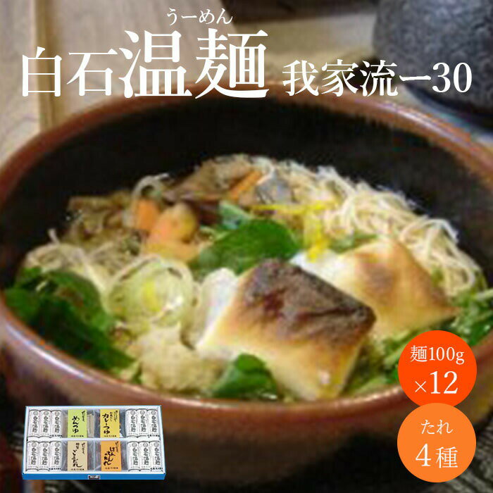 【ふるさと納税】 そうめん 麺 うーめん ゆで めんつゆ ごまだれ けんちん カレーつゆ 温麺 取り寄せ お歳暮 お中元 ギフト そうめん お中元対応 ふるさと納税 宮城県 白石市 【19152】