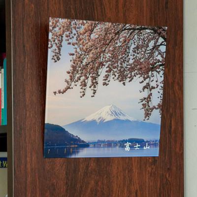 ふるさと納税 山梨県 富士山アクリルパネル　30SQ　春 |  | 02