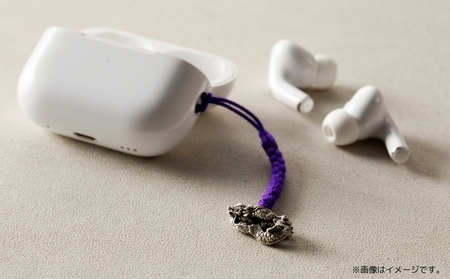 [銀製] 斎藤美洲 干支根付 辰