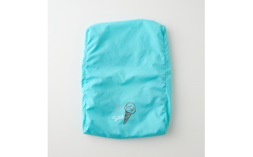 袋一体型 撥水ランドセルカバー (ミント)｜ランドセルカバー 雨の日 入学祝 準備 卒園祝 [1266]