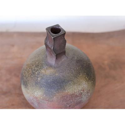 ふるさと納税 上島町 備前焼 一輪挿し・玉(数量限定品)　st-010 |  | 02