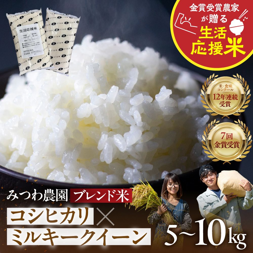 【ふるさと納税】在庫限り！ 令和7年産 訳あり 5kg / 10kg 生活応援米 金賞受賞農家 みつわ農園 飛騨産 米 お米 5キロ 10キロ 訳アリ わけあり ワケアリ 訳あり 規格外 不揃い 生活応援 家庭用 2025［Q2654］15000円 30000円