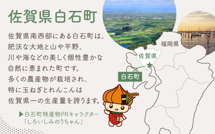 白石町のさがほのかをたっぷり使用！