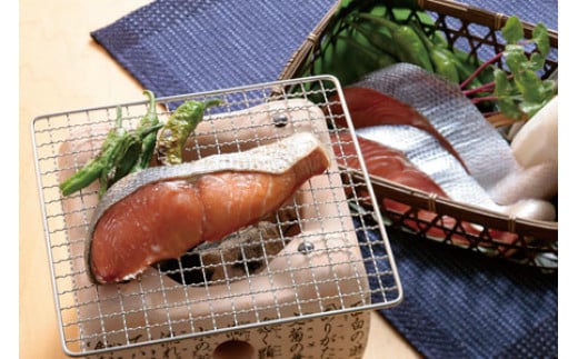 村上岩船 又上　塩引鮭切身B 6切れ　1032011