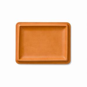 colmレザートレイLサイズ　キャメル　立体成型で作った本革製トレー