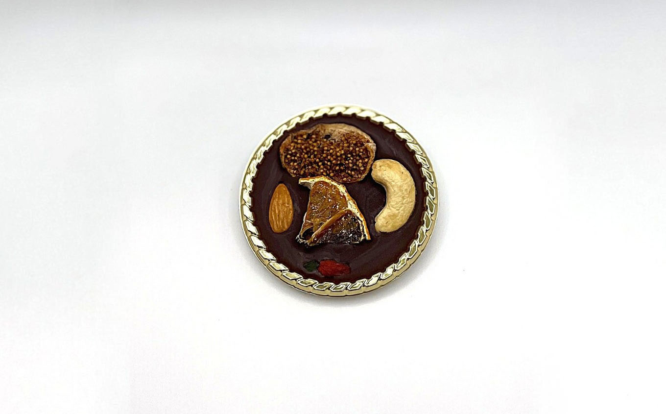 ローチョコマンディアン ブラック ＆ ホワイト　２個セット ロースイーツ 冷凍 記念日 お祝い クリスマス ナチュラル ヘルシー ヴィーガン スイーツ ベジタリアン 有機 【天使のはしご】 / 岩手県