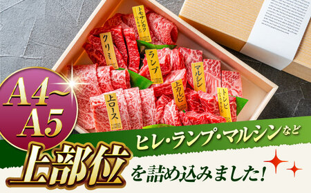 【12回定期便】【上】長崎和牛焼肉[ECS012]焼肉定期便セット