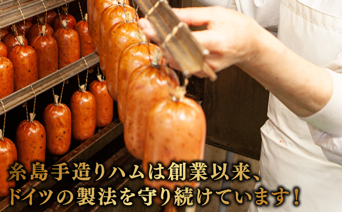 【本場ドイツで連続金賞受賞】こだわり 詰め合わせ 6種 セット（ スモーク ウインナー / ソーセージ / ハム / シンケンブルスト ) 糸島 / 糸島手造りハム [AAC006] ソーセージ 詰め