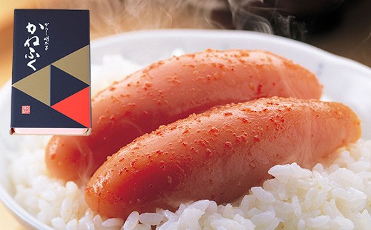 かねふく 無着色辛子明太子 400g（1本物）【明太子 めんたいこ かねふく 魚介類 家庭用 お取り寄せグルメ ご飯のお供 お取り寄せ お土産 九州 ご当地グルメ 福岡土産 取り寄せ グルメ 福岡県 筑前町 FF033】