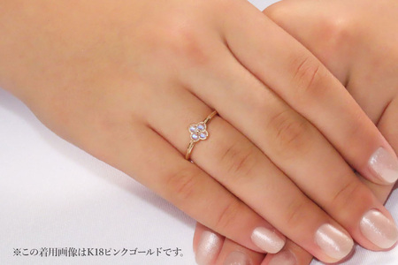 K18 ピンクゴールド ロイヤルブルームーンストーン リング KT-1216 指輪 ジュエリー