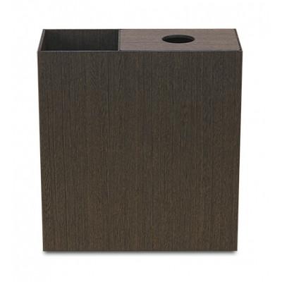 ふるさと納税 和歌山市 バスク ハンディワイパー スタンド ブラック 木目調のシックなハンディワイパー収納