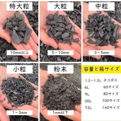 ふるさと納税 伊勢原市 竹炭　10mm以下　30L『土壌改良、園芸、消臭、調湿効果、菌ちゃん農法』伊勢原市・梅鉢TMC |  | 01