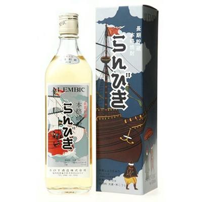 ふるさと納税 朝倉市 本格焼酎　らんびき角　6年熟成　40% 【700ml】