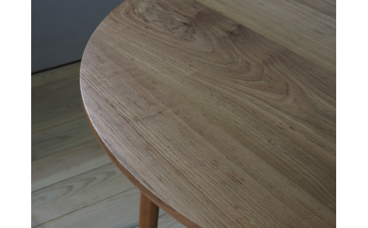 国産山桜の丸テーブル ラウンドダイニングテーブル≪出荷時期：受注後、約4ヶ月ほどで出荷予定≫ | ダイニングテーブル 丸テーブル 家具 インテリア 長野県 塩尻市