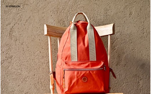 木の庄帆布 RUCKSACK リュックサック　k-khg-rs01t（C/＃95 VERMILION / バーミリオン）