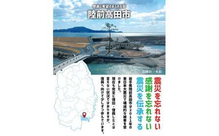 【返礼品なし】 岩手県陸前高田市への応援寄附金 1口 50,000円