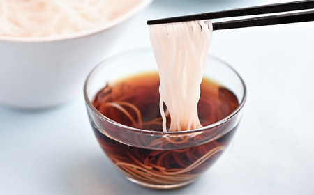 【3回定期便】 【グルテンフリー】　細くてもしっかりコシ！ 米粉そうめん グルテンフリー 米粉 そうめん 岐阜市 / 小林生麺[ANGM030]
