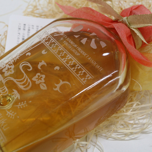 蜂蜜 沖縄県産はちみつ 『みつしずく』 200ml (百花蜂蜜 / ミンサー柄ボトル入り)  BCBE001 はちみつ 
