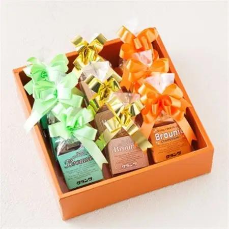 お菓子詰め合わせ セット(人気 ブラウニーセット 3種類×3コ)＜北海道のおすすめ　スイーツセット＞_詰め合わせ セット 人気 クランツ国誉店 スイーツ スィーツ 焼菓子 個包装 小分け お土産 スイ