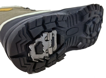 GROWHILL スノーブーツ L (26～27cm) スパイク内蔵 ／ ショートブーツ 雪靴 冬用 すべり止め ジェイクリエイト 防滑 防水 防寒 アウトドア 奈良県 田原本町